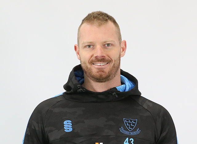 Nathan McAndrew Squad One-of-a-Kind Sussex Pride Cricket Shirt