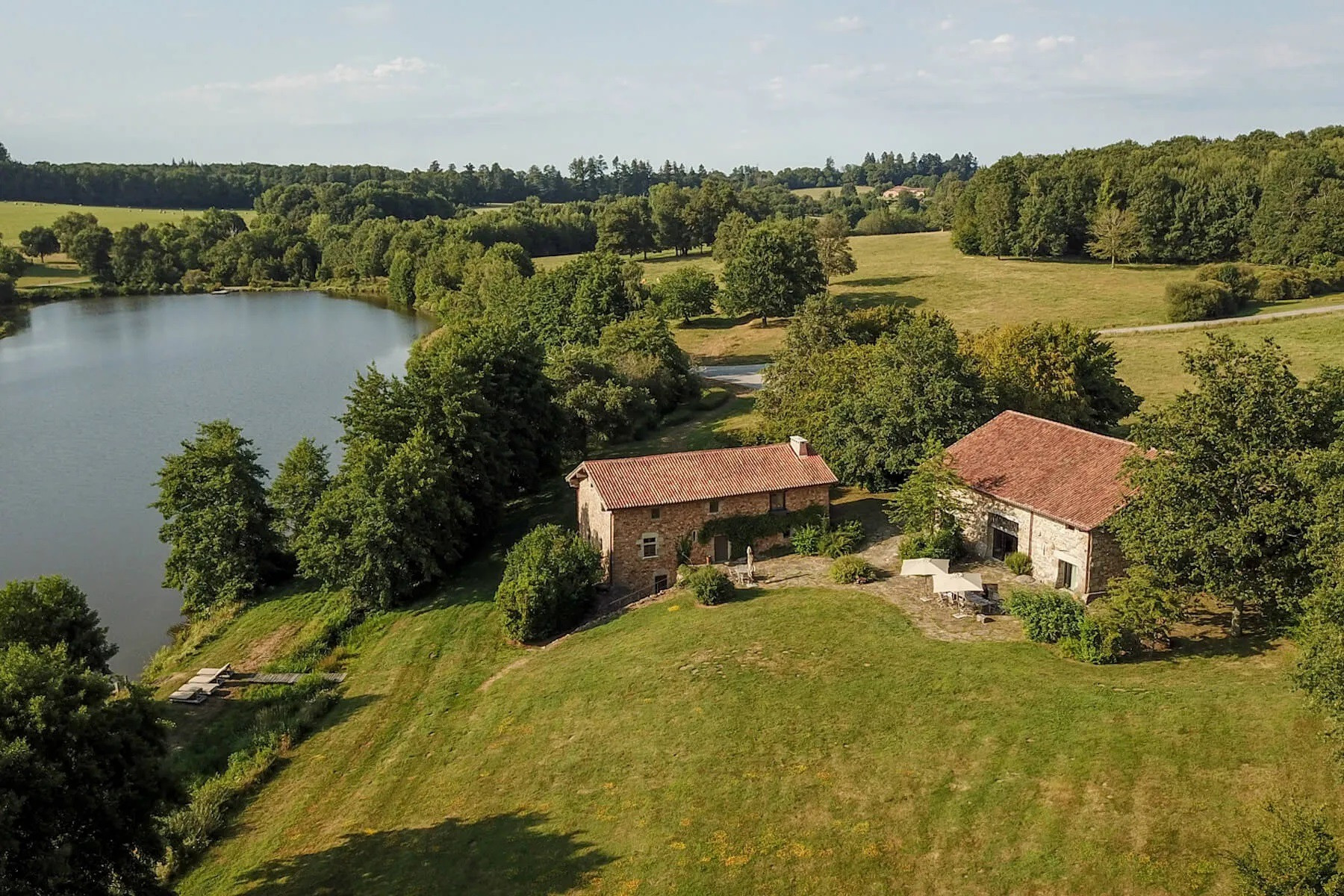 Two Night Stay at Domaine Des Etangs, Massiang, France Auberge Resorts for Two